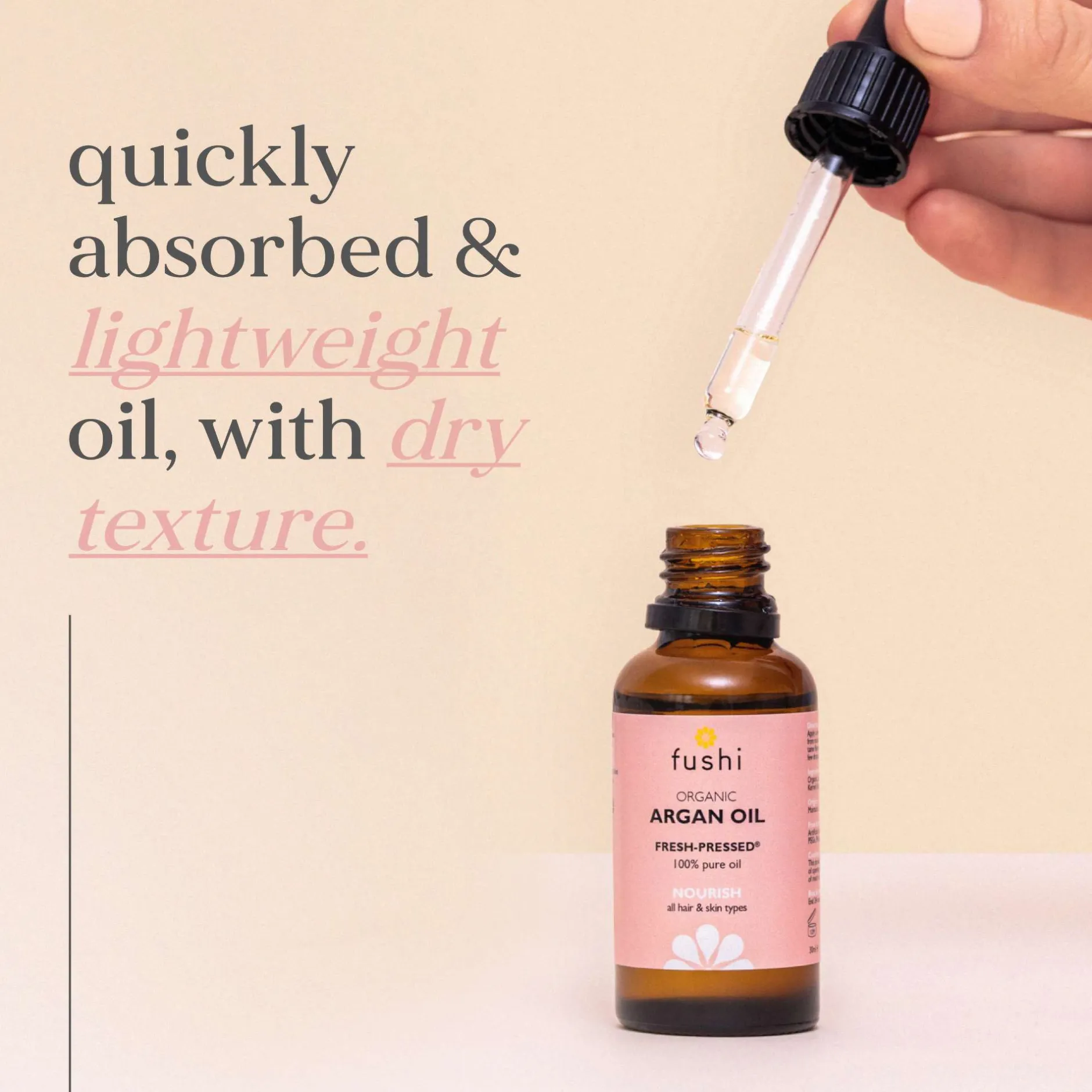 Fushi Hair Care Organic Argan Oil 30ml