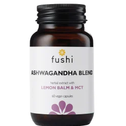 Fushi Herbal & Vitamin Blends Ashwagandha with Vegan MCT Extract x 60 Capsules Sale