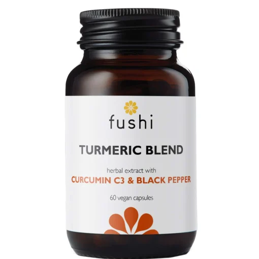 Fushi Herbal & Vitamin Blends Turmeric C3 & Bioperine Extract x 60 Capsules Hot