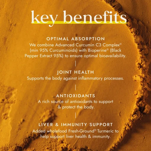 Fushi Herbal & Vitamin Blends Turmeric C3 & Bioperine Extract x 60 Capsules Hot