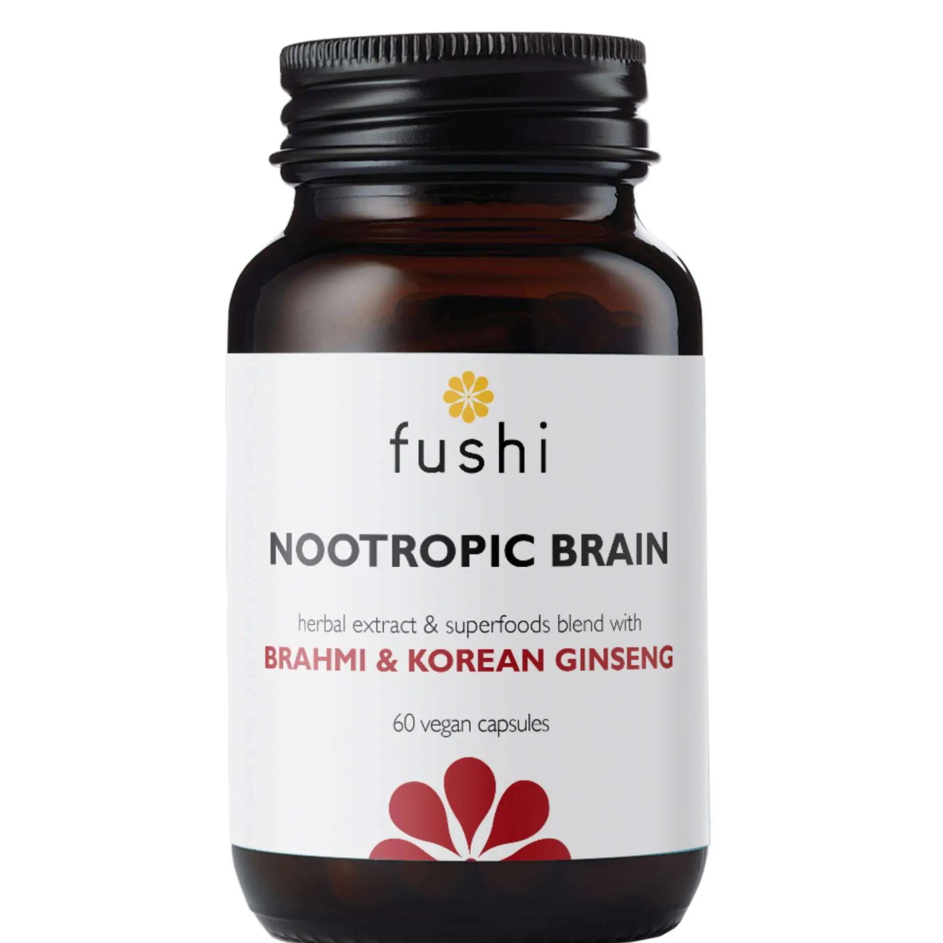 Fushi Herbal & Vitamin Blends Nootropic Brain Blend x 60 Capsules Discount
