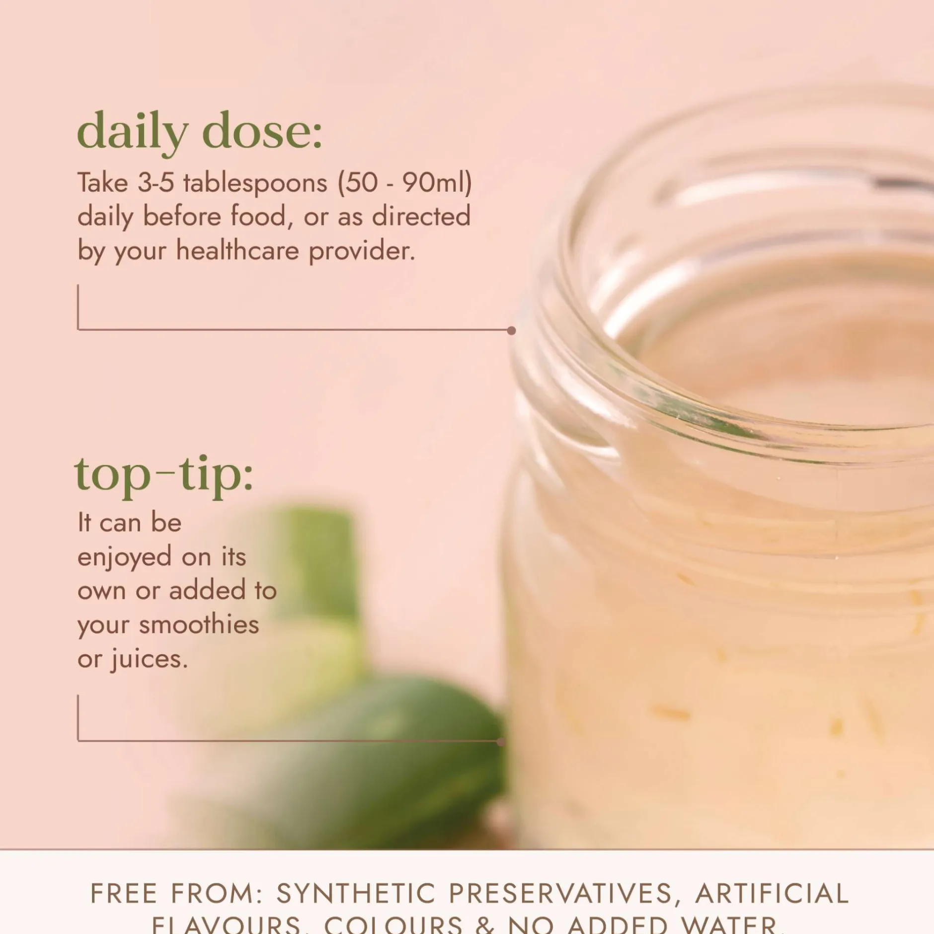 Fushi Natural Cold-Pressed Juices Organic Aloe Vera Juice 1000ml Discount