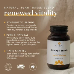 Fushi Natural Energy Supplements Shilajit Blend x 60 Capsules Online