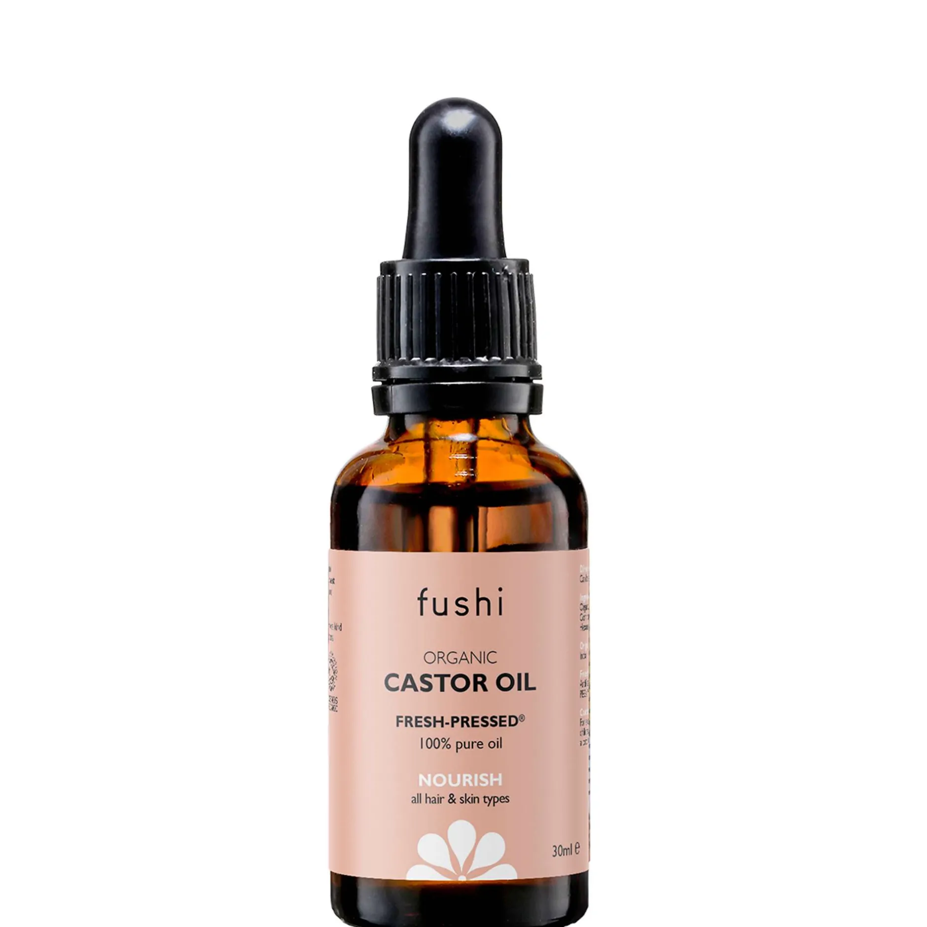 Fushi Organic Health Oils Organic Castor Oil 30ml Sale
