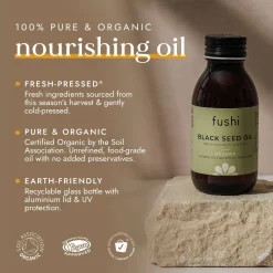 Fushi Organic Health Oils Organic Black Seed Oil 100ml