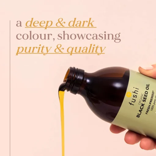 Fushi Organic Health Oils Organic Black Seed Oil 100ml