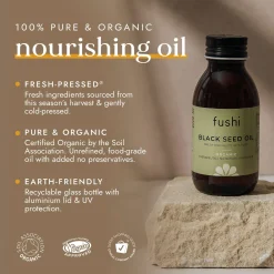 Fushi Organic Health Oils Organic Black Seed Oil 250ml Clearance
