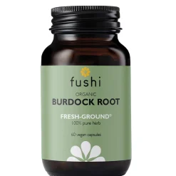 Fushi Single Herb Supplements Organic Burdock Root x 60 Capsules Best