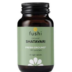 Fushi Single Herb Supplements Organic Shatavari x 60 Capsules Best