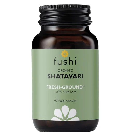 Fushi Single Herb Supplements Organic Shatavari x 60 Capsules Best