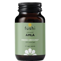 Fushi Single Herb Supplements Organic Amalaki (Amla) x 60 Capsules Hot