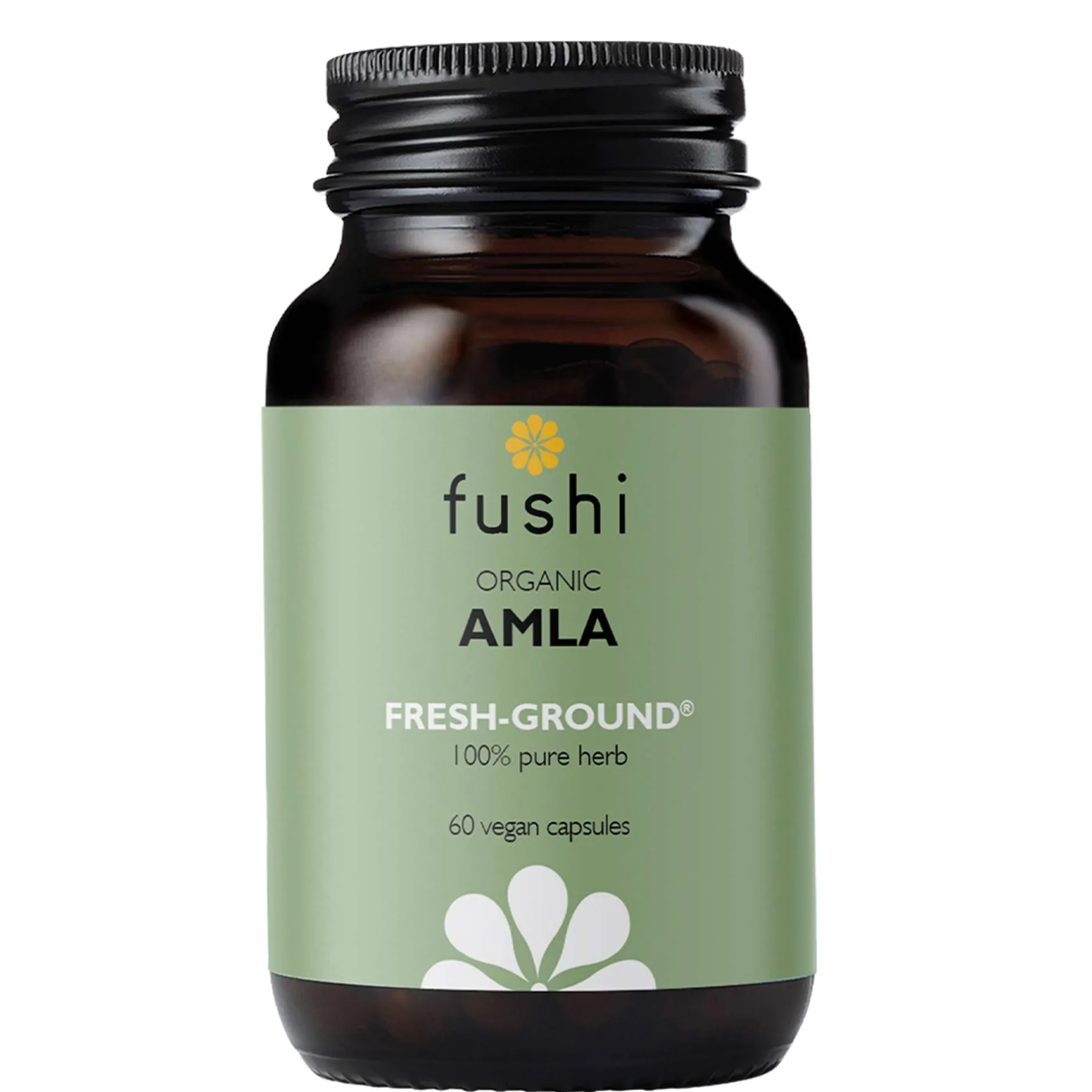Fushi Single Herb Supplements Organic Amalaki (Amla) x 60 Capsules Hot