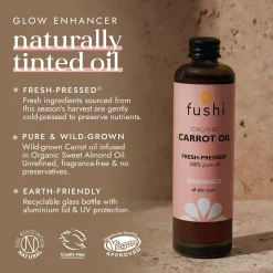 Fushi Skincare Organic Carrot Oil 100ml Discount