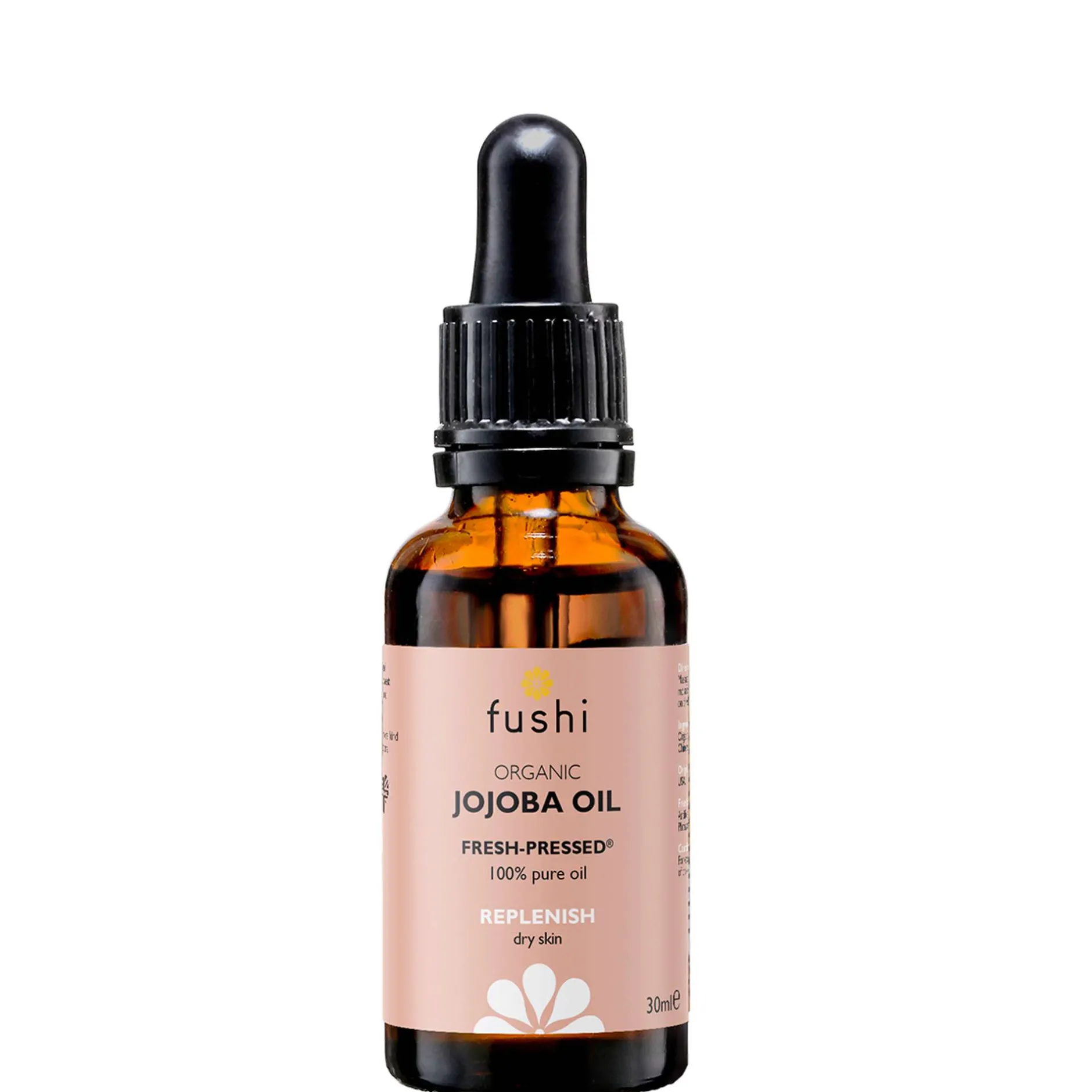Fushi Skincare Organic Jojoba Oil 30ml New