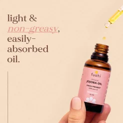 Fushi Skincare Organic Jojoba Oil 30ml New