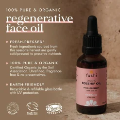 Fushi Skincare Organic Rosehip Oil 30ml