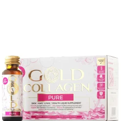 Gold Collagen Liquid Supplement Pure Skin, Hair & Nail Health Liquid Supplement For 25+ 10 x 50ml Sale