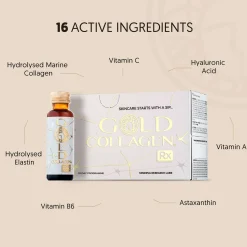 Gold Collagen Liquid Supplement RX 10 Day Programme 10 x 50ml Clearance