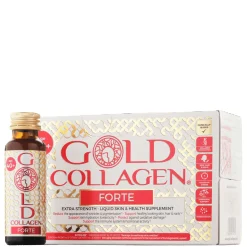 Gold Collagen Liquid Supplement Forte Extra Strength Liquid Skin & Health Supplement For Ages 40+ 10 x 50ml Discount