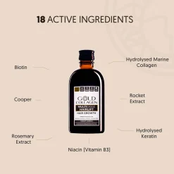 Gold Collagen Liquid Supplement Hair Growth Liquid Supplement 20 x 15ml Discount