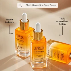 Gold Collagen Skincare Instant Glow Serum 30ml Online