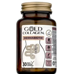 Gold Collagen Supplements Dermabiotix Tablets x 30 Clearance