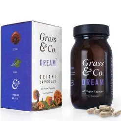 Grass & Co Mushrooms Capsules Dream Reishi Mushrooms x 60 Capsules Clearance