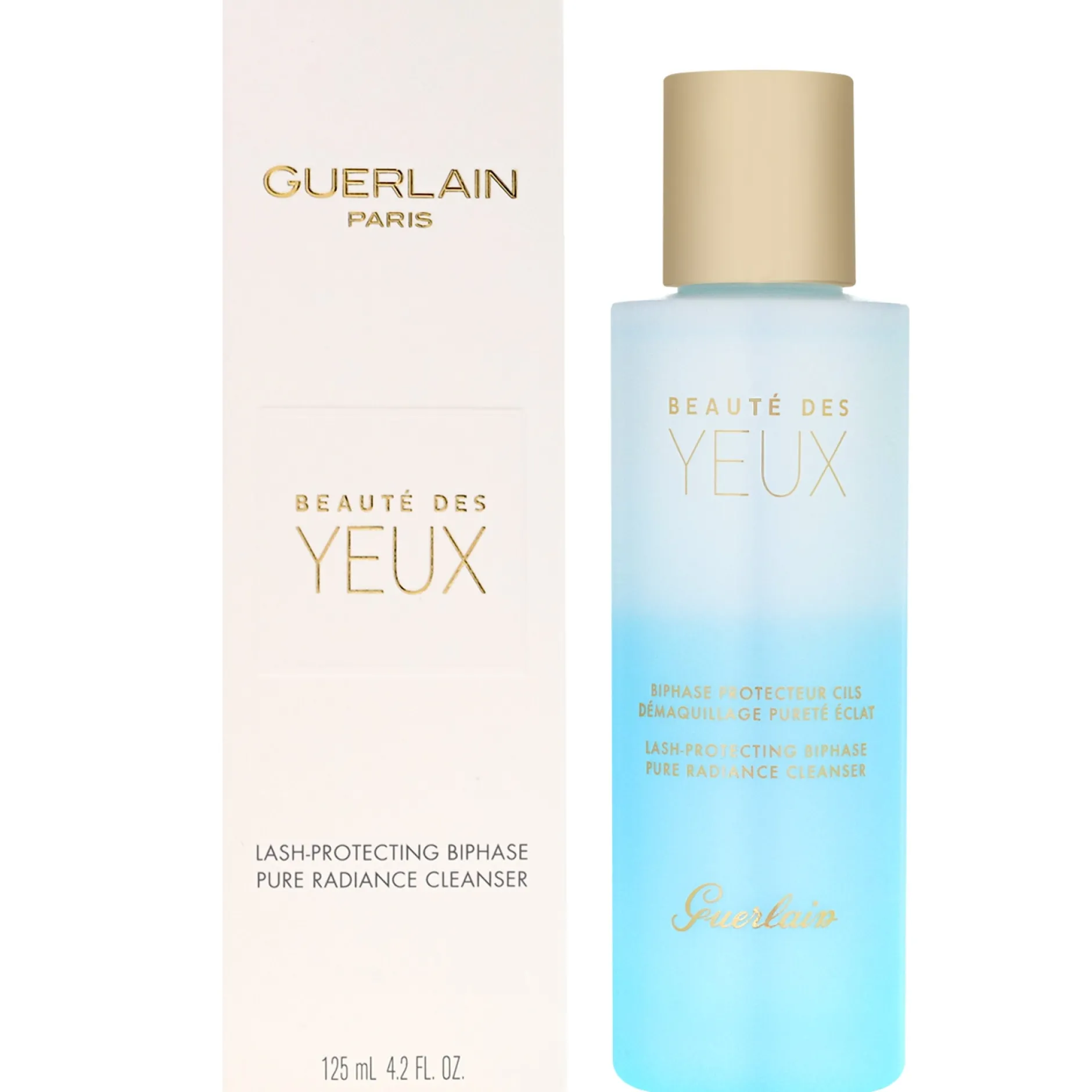 Guerlain Beauty Skin Cleansers Beauté des Yeux: Eye Makeup Remover 125ml / 4.2 fl.oz. Clearance