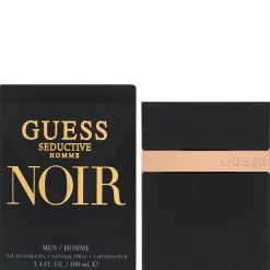Guess Seductive Homme Noir Eau de Toilette Spray 100ml Outlet