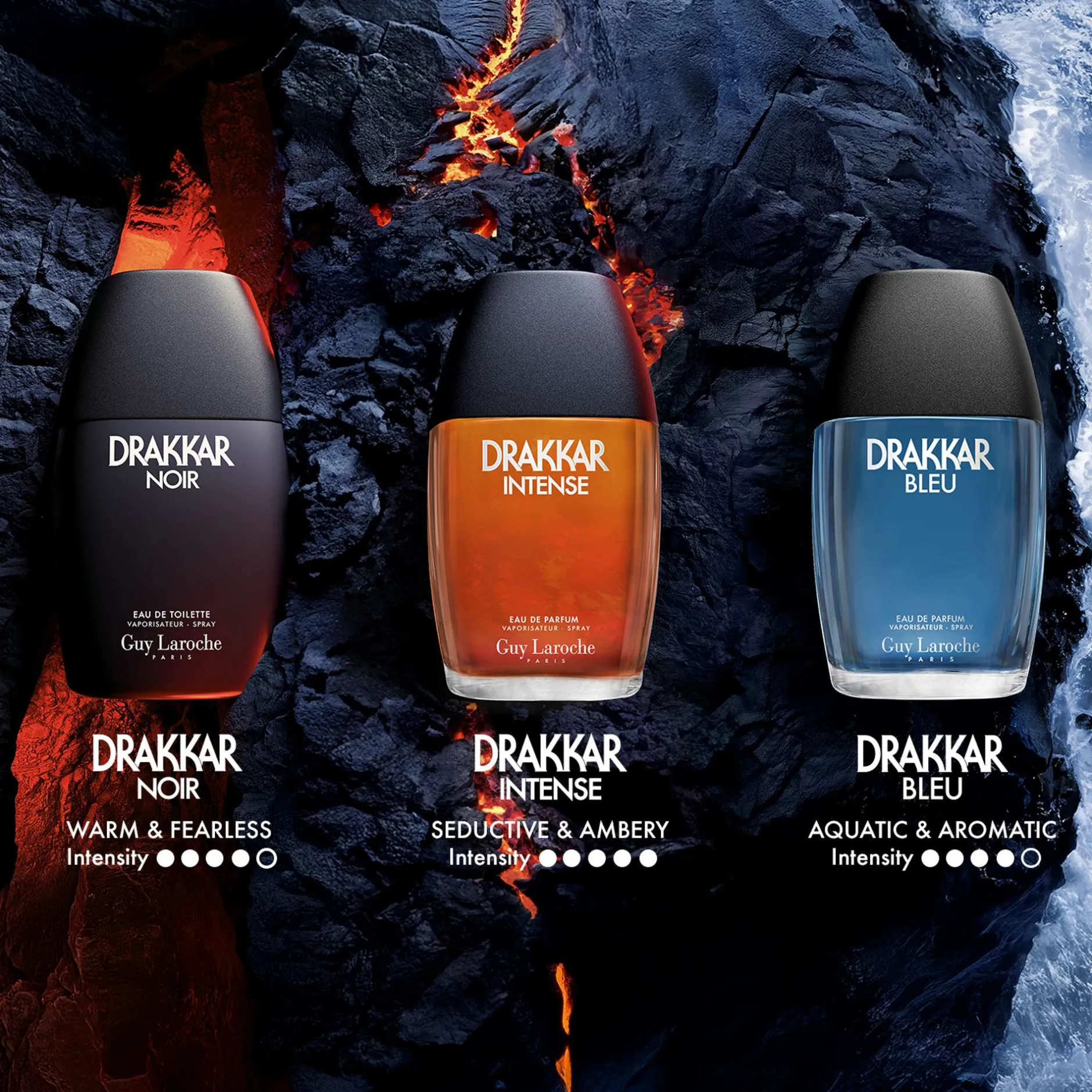 Guy Laroche Drakkar Noir Eau de Toilette Spray 200ml