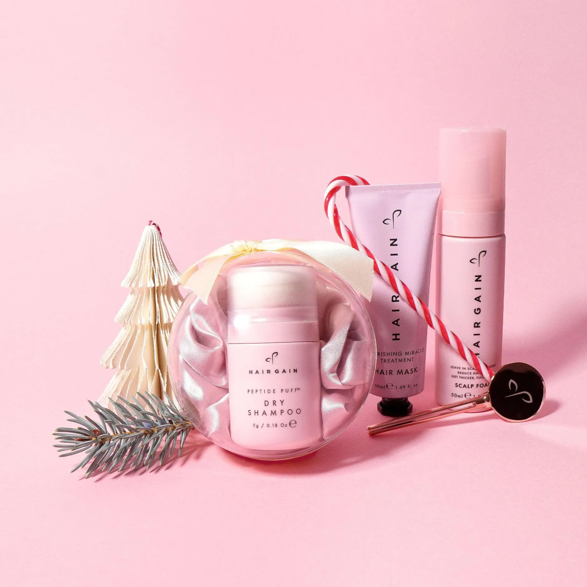 Hair Gain Accessories A Puff of Magic Christmas Bauble Gift Set Discount
