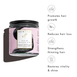 Hair Gain Gummies 1 Month Supply x 60 Gummies Best