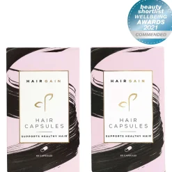 Hair Gain Hair Capsules Duo - 2 Month Supply x 120 Capsules Hot
