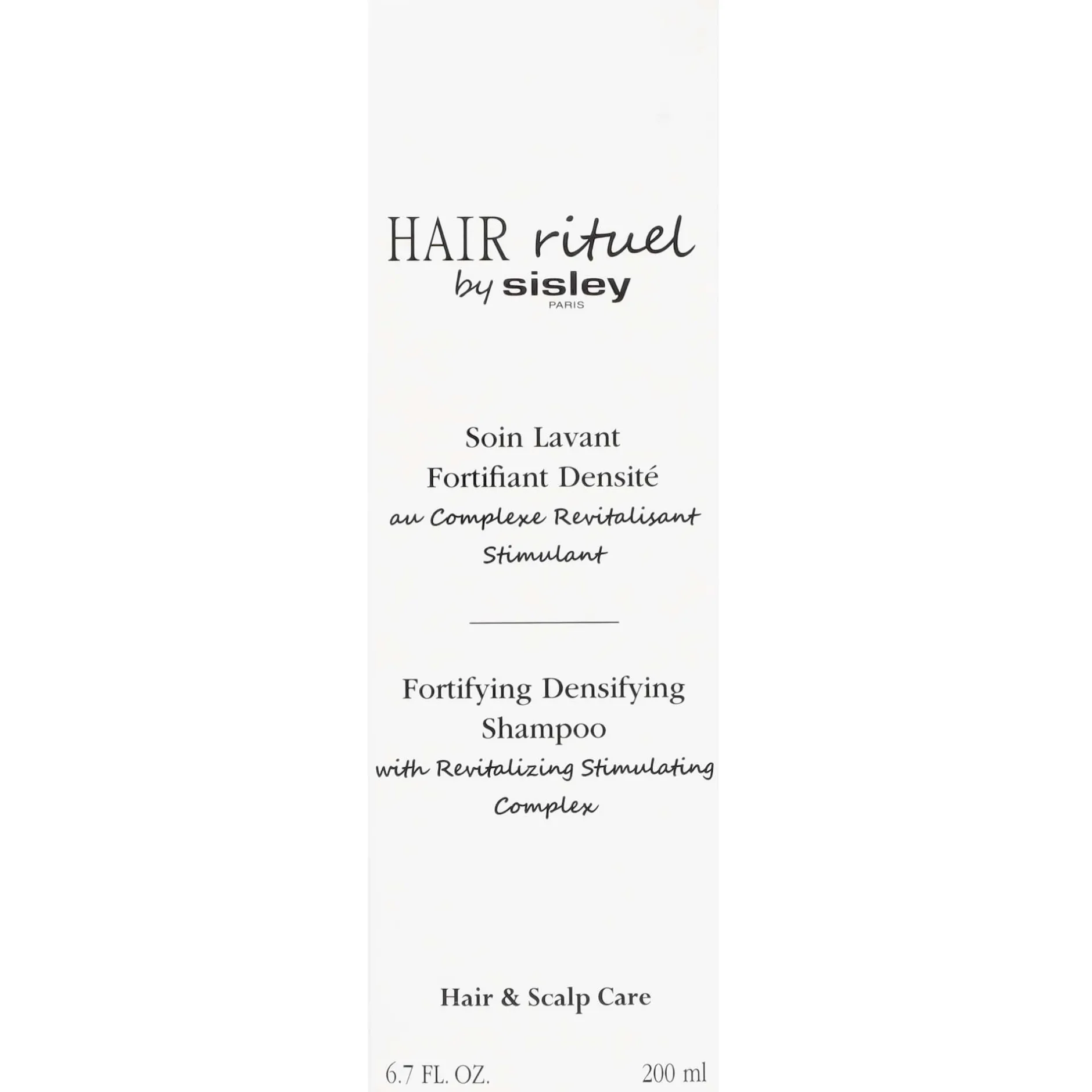 Hair Rituel by Sisley Cleansing & Detangling Fortifying Densifying Shampoo 200ml Best