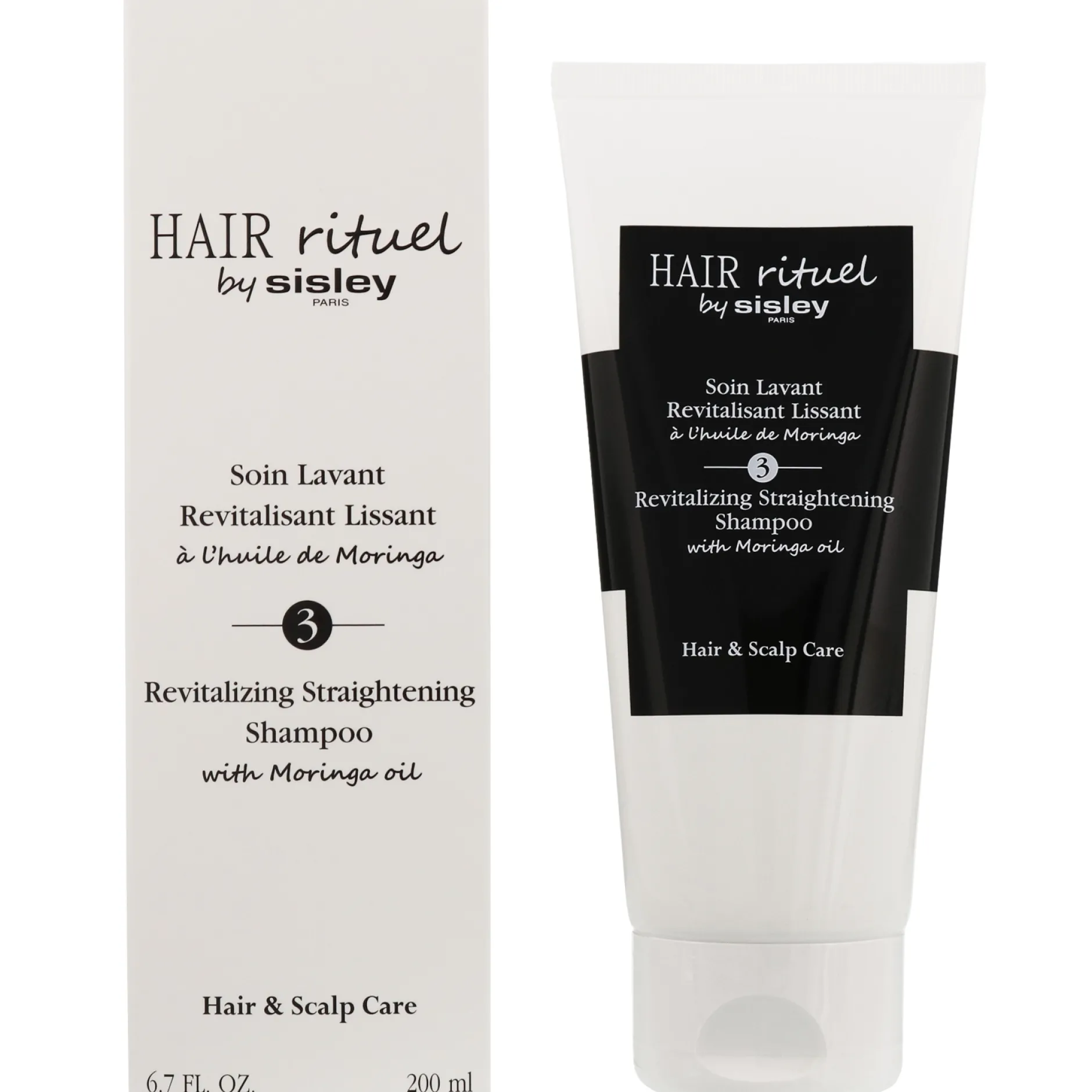 Hair Rituel by Sisley Cleansing & Detangling Revitalizing Straightening Shampoo With Moringa Oil 200ml Outlet