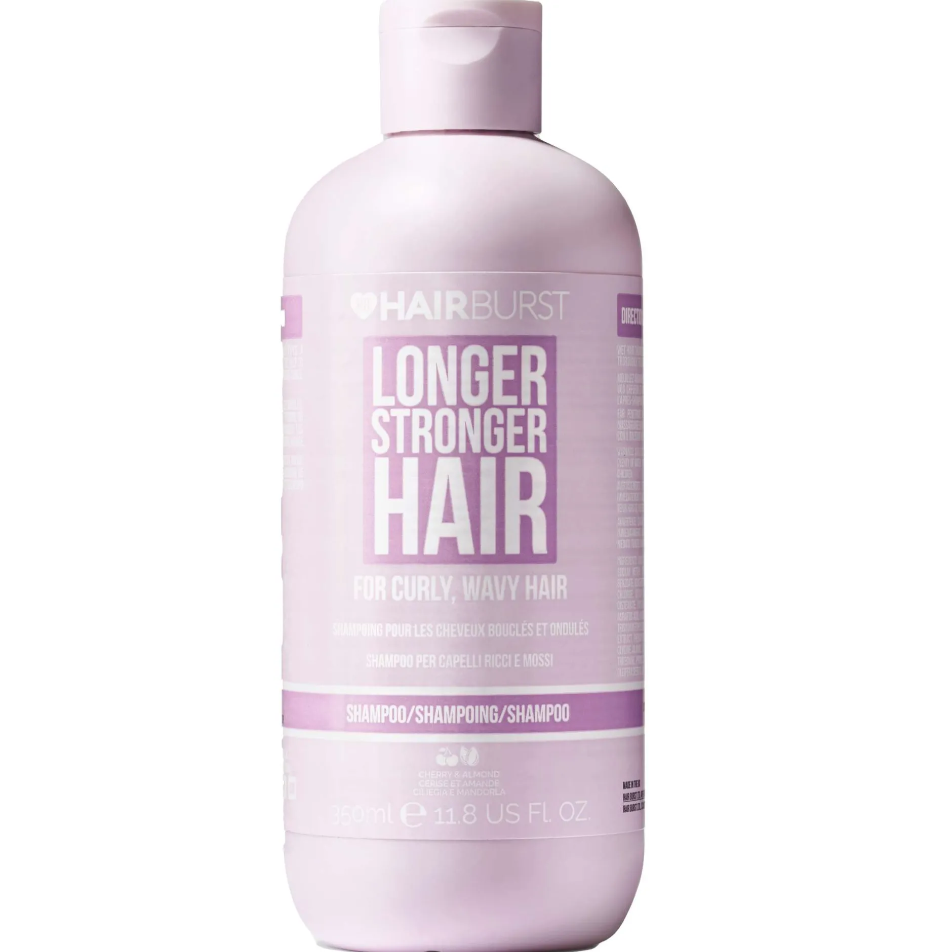 Hairburst Longer Stronger Hair Shampoo For Curly & Wavy Hair 350ml