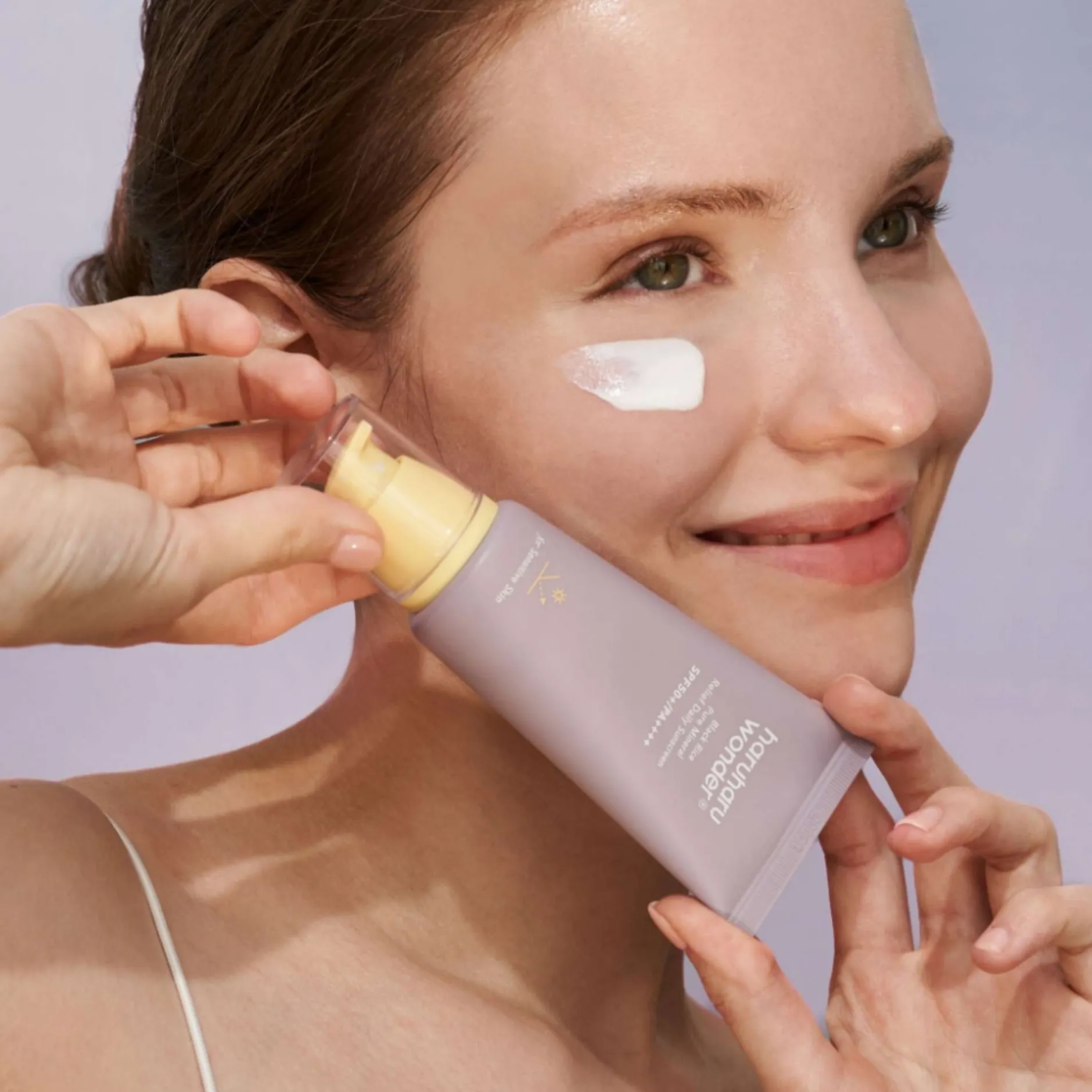 Haruharu Wonder Sun & Tan Black Rice Pure Mineral Relief Daily Sunscreen PA++++ SPF50+ 50ml