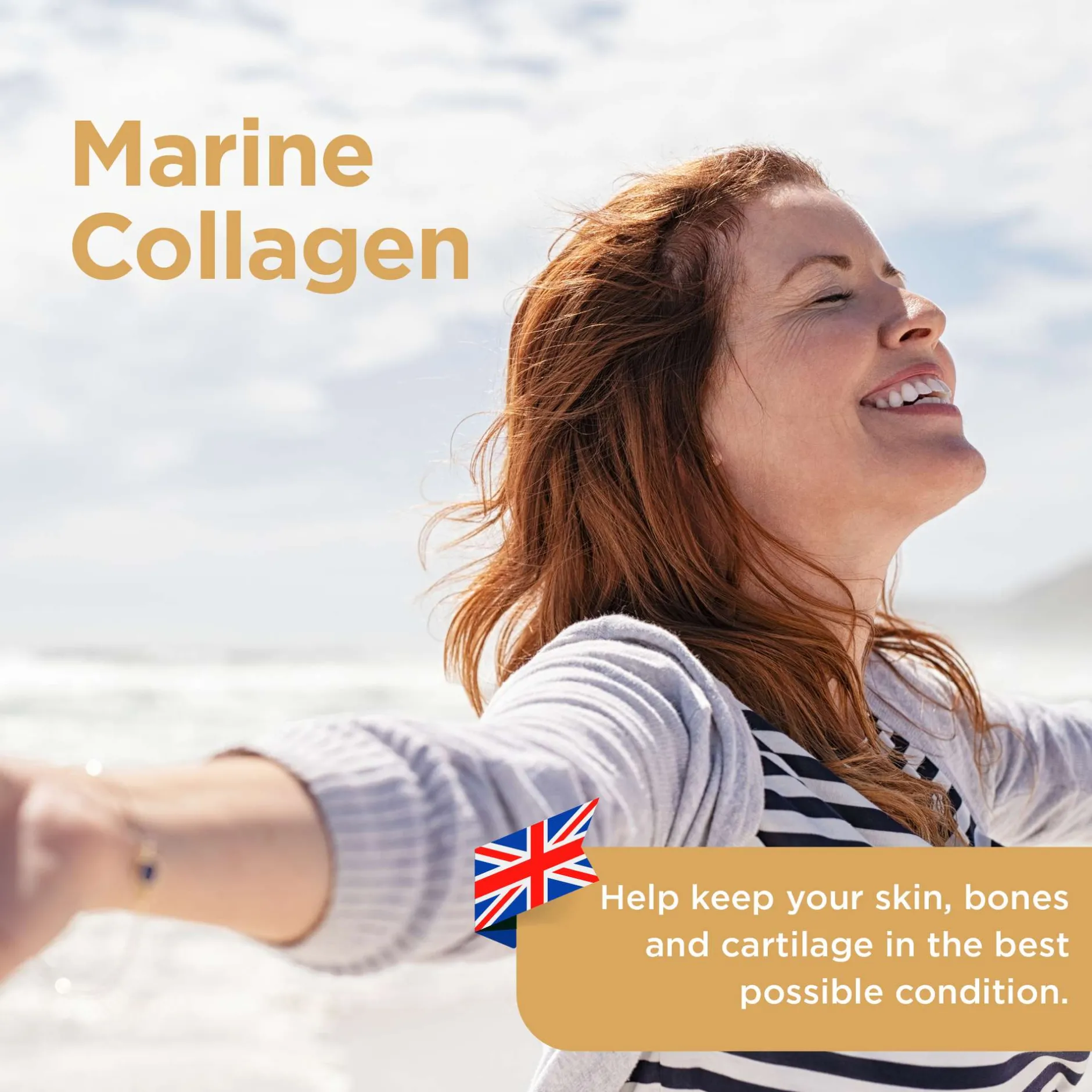 Healthspan Collagen Marine Collagen Tablets x 120 Hot