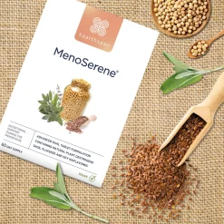 Healthspan MenoSerene® Soy Isoflavones, Flaxseed & Sage Tablets x 60 Sale