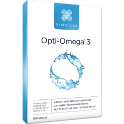 Healthspan Omega 3 Opti−Omega® 3 Capsules x 60 Hot