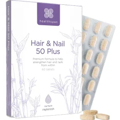 Healthspan Replenish Hair & Nail 50 Plus Tablets x 60 New