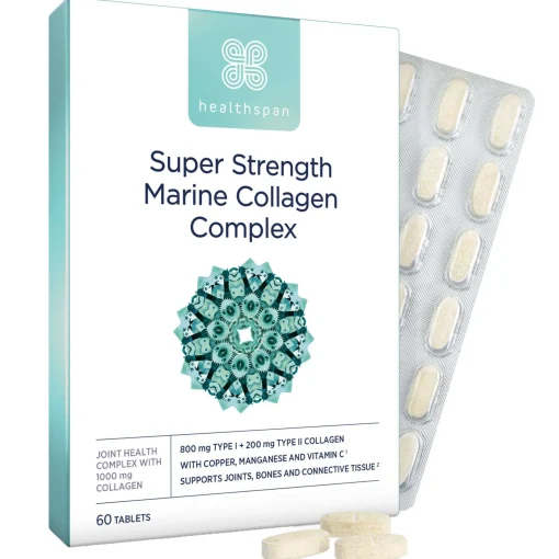 Healthspan Super Strength Marine Collagen Complex Tablets x 60 Best