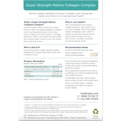 Healthspan Super Strength Marine Collagen Complex Tablets x 60 Best