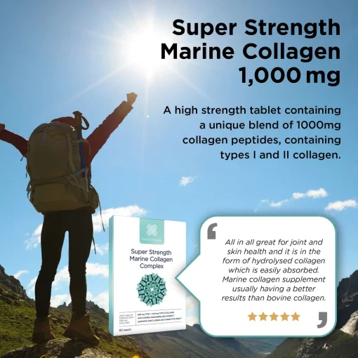 Healthspan Super Strength Marine Collagen Complex Tablets x 60 Best