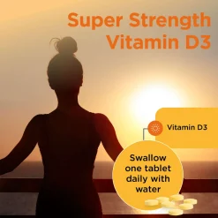 Healthspan Vitamin D Super Strength Vitamin D3 Tablets x 60 Best