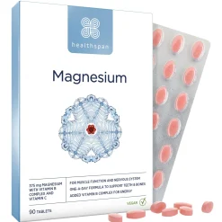 Healthspan Vitamins & Supplements Magnesium Tablets 375mg x 90 Best