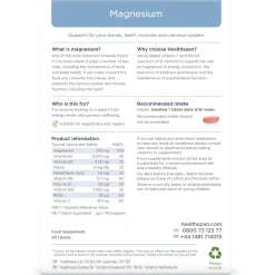 Healthspan Vitamins & Supplements Magnesium Tablets 375mg x 90 Best