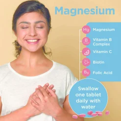 Healthspan Vitamins & Supplements Magnesium Tablets 375mg x 90 Best