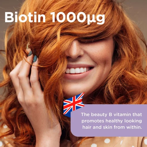 Healthspan Vitamins & Supplements Biotin 1000 µg Tablets x 180 Sale