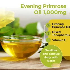 Healthspan Vitamins & Supplements Evening Primrose Oil 1000mg Capsules x 90 Outlet
